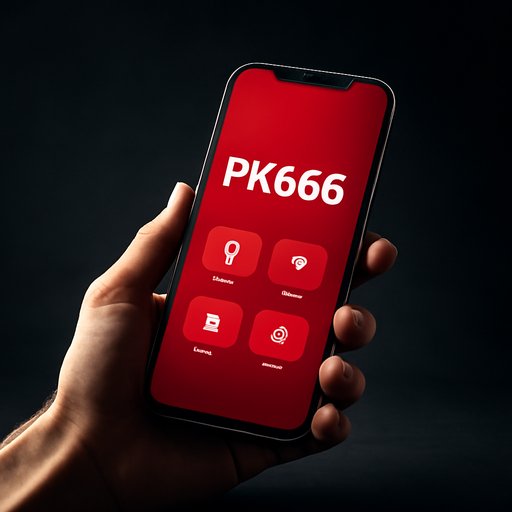 PK666 موبائل ایپ ہوم اسکرین
